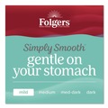 Coffee - Caffeinated | Folgers 30446CT 27 oz. Canister Gentle On Your Stomach Simply Smooth Ground Coffee (6/Carton) image number 5