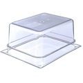 Food Storage Containers & Lids | Carlisle 10222B07 10.38 in. x 12.75 in. x 6 in. 8.7 qt. StorPlus Plastic Polycarbonate Food Pan - Clear image number 2