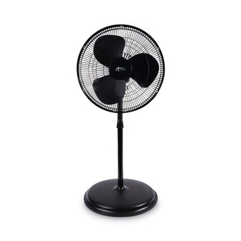 FANS | Alera ALEFANP16B 120V 0.37 Amp 3-Speed 16 in. Pedestal Stand Fan - Black
