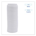 Cup Lids | Boardwalk BWKDEERHLIDW Deerfield Plastic Lids for 10 - 16 oz. Hot Cups - White (1000/Carton) image number 4