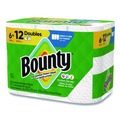 Perforated Roll & Hand Towels | Bounty 80798314 Select-a-Size 6 in. x 11 in. 2-Ply Kitchen Roll Paper Towels - White (6/Carton) image number 2