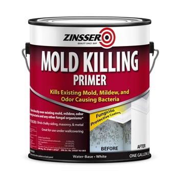 PAINT AND PAINT SUPPLIES | Rust-Oleum 276049CT 1-Gallon Bucket/Pail Interior/Exterior Mold Killing Primer - Flat White (2/Carton)
