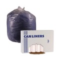 High-Density Trash Bags | Boardwalk V6638HNKR01 33 Gallon 14 mic 33 in. x 38 in. Perforated Roll High-Density Can Liners - Natural (25 Bags/Roll, 10 Rolls/Carton) image number 2
