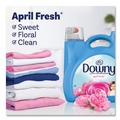 Fabric Softener & Starch | Downy 10051 140 oz Liquid Fabric Softener - April Fresh (4/Carton) image number 4