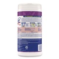 Cleaning Cloths & Wipes | LYSOL Brand 19200-56264 Disinfecting Wipes, 1-Ply, 7 x 7.25, Lavender and Cotton Blossom, White, 80 Wipes/Canister, 6 Canisters/Carton image number 4