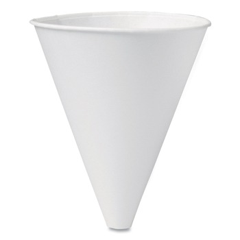  | SOLO 10BFC-2050 Bare Eco-Forward 10 oz. ProPlanet Seal Treated Paper Funnel Cups - White (1000/Carton)