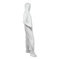 Cleaning Cloths & Wipes | Ansell KCC 44336 A40 Elastic-Cuff Ankle Hood and Boot Coveralls - 3X-Large White (25/Carton) image number 1