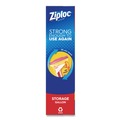 Resealable Bags | Ziploc 383233BX 1 Gallon 1.75 mil. 10.56 in. x 10.75 in. Double Zipper Storage Bags - Clear (38/Box) image number 3