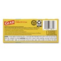 Drawstring & Kitchen Bags | Glad 78812 OdorShield 8 in. x 18 in. 4 Gallon Tie-Flap Quick-Tie Small Trash Bags - White Febreze Fresh Clean Scent (156/Carton) image number 9