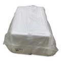 Food Containers & Lids | GEN 2WH 8.5 in. x 6.03 in. x 1.11 in. #2 Meat Trays - White (500/Carton) image number 0