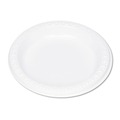 Plates | Tablemate 6644WH 6 in. Diameter Plastic Dinnerware Plates - White (125/Pack) image number 0