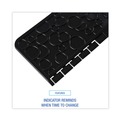 Safety Mats | Boardwalk PSCM-P-000I006M-00-21430 22 in. x 22 in. Non-Slip Rubber Commode Mat 2.0 Disposable Toilet Floor Mat - Black (6/Carton) image number 3