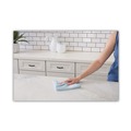 Cleaning Cloths & Wipes | Boardwalk 2164038 16 in. x 16 in. Microfiber Cleaning Cloths - Blue (24/Pack) image number 2