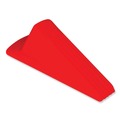 Doorstops | Master Caster 00965 Giant Foot 3.5 in. W x 6.75 in. D x 2 in. H No-Slip Rubber Wedge Doorstop - Safety Orange image number 3