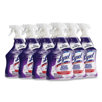 LYSOL Brand 19200-78915 32 oz. Spray Bottle Mold and Mildew Remover with Bleach (12/Carton)