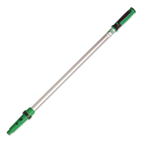 Extension Poles & Handles | Unger HH240 Henry's Handi Handle, with ErgoTec Locking Cone, 2 ft, Green/Silver image number 0