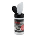 Cleaning Cloths & Wipes | Read Right RR15111 SurfaceKleen 6.38 in. x 5.4 in. Tub Premoistened Alcohol Cleaning Wipes - Unscented White (75/Pack) image number 1