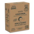 Bowls | Dart 5BWWC 5 oz. Non-Laminated Foam Dinnerware Bowl - White (1000/Carton) image number 0