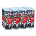Perforated Roll & Hand Towels | Scott 75147 9.4 in. x 11 in. Standard Shop Towels - Blue (55/Roll 12 Rolls/Carton) image number 1
