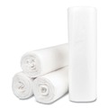 High-Density Trash Bags | Inteplast Group VALH3037N10 High-Density 30 Gallon 30 in. x 36 in. Commercial Can Liners - Natural (500/Carton) image number 0