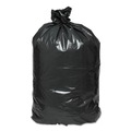 Low-Density Trash Bags | Earthsense Commercial 1507278 33 in. x 39 in. 33-Gallon 1.65 mil. Linear Low Density Recycled Can Liners - Black (100/Carton) image number 5