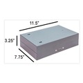 Janitorial & Housekeeping Carts | CONTROLTEK 500150 7.75 in. x 3.25 in. x 11.5 in. 28-Key Combination Lockable Key Cabinet - Gray image number 3
