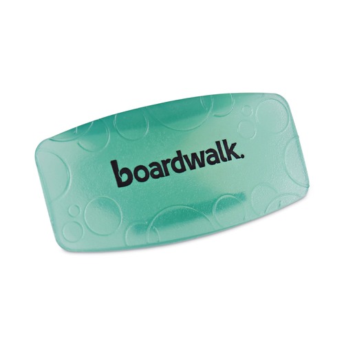 Toilet & Urinal Deodorizers | Boardwalk EBCP012I072M02AAS8000 Toilet Bowl Clip - Cucumber Melon Scent, Green (72/Carton) image number 0