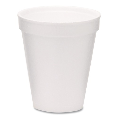 Cups | WinCup 221966 8 oz Foam Drink Cups - White (1000/Carton) image number 0
