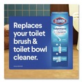 Toilet Brushes | Clorox 03191 ToiletWand Disposable Toilet Cleaning System with Handle/Caddy/Refills - White (6/Carton) image number 9
