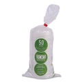 Cup Lids | Eco-Products EP-ECOLID-W 10 - 20 oz. EcoLid Renewable/Compostable Hot Cup Lid - White (800/Carton) image number 2