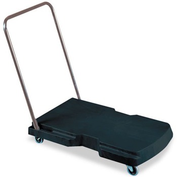 Rubbermaid Commercial FG440000BLA 20.5 in. x 32.5 in. 250 lbs. Capacity Utility-Duty Home/Office Cart Platform - Black