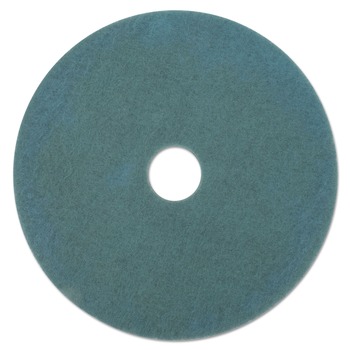 3M 3100-27 27 in. Diameter Ultra High-Speed Floor Burnishing Pads 3100 - Aqua (5/Carton)