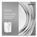 Perforated Roll & Hand Towels | Kleenex 25630 7.5 in. x 700 ft. Hard Roll Paper Towels with Green Core - White (6/Carton) image number 4