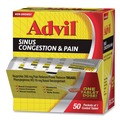 Medicines | Advil 019901 Sinus Congestion and Pain Relief (50/Box) image number 1