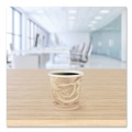 Cups | SOLO 374MS-0029 4 oz. Mistique Design Single Sided Poly Paper Hot Cups (1000/Carton) image number 3