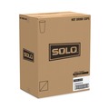 Cups | SOLO 316W-2050 16 oz. Single-Sided Poly Paper Hot Cups - White (50 Sleeve, 20 Sleeves/Carton) image number 4