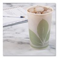 Cups | SOLO RW16BB-JD110 Bare Eco-Forward 16 oz. Paper Cold Cups - Green/White (1000/Carton) image number 4