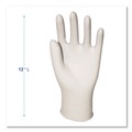 Food Service Disposable & Single Use Gloves | Boardwalk BWK345XLCT 4.4 mil 9.5 in. Long Powder-Free General-Purpose Latex Gloves - Extra Large, Natural (100/Box, 10 Boxes/Carton) image number 3