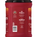 Coffee - Caffeinated | Folgers 2550030419 40.3 oz Canister Ground Coffee - Classic Roast (6/Carton) image number 1
