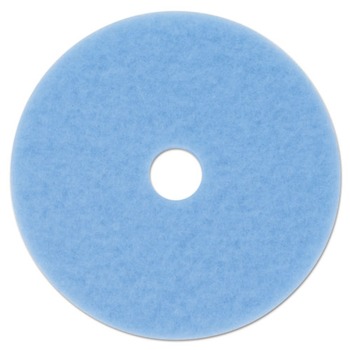 3M 3050-20 20 in. Diameter 3050 Hi-Performance Burnish Pad - Sky Blue (5/Carton)