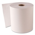 Perforated Roll & Hand Towels | GEN G2820 1-Ply 8 in. x 800 ft. Hardwound Roll Towels - White (6/Carton) image number 1