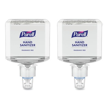 PURELL 5051-02 1200 ml Refill Fragrance-Free Advanced Hand Sanitizer Gentle and Free Foam for ES4 Dispensers (2/Carton)