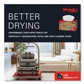 Perforated Roll & Hand Towels | WypAll 05320 1-Ply 9 in. x 10.5 in. L10 Towels with POP-UP Box - White (125/Box, 18 Boxes/Carton) image number 8