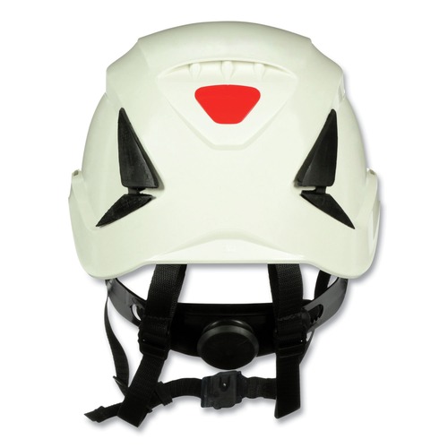 Head & Face Protection | 3M X5001-ANSI SecureFit X5000 Series 6-Point Pressure Diffusion Ratchet Suspension Safety Helmet - White image number 0