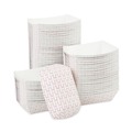 Food Containers & Lids | Boardwalk BWK30LAG050 0.5 lbs. Capacity Paper Food Baskets - Red/White (1000/Carton) image number 4