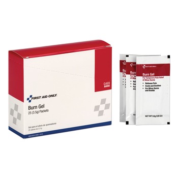 FIRST AID CREAMS | First Aid Only G469 3.5 g Packet Burn Gel (25/Box)