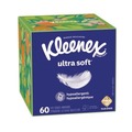 Facial Tissues | Kleenex 54278 Ultra Soft 3-Ply Facial Tissue - White (18/Carton) image number 2
