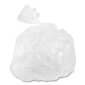 Drawstring & Kitchen Bags | Inteplast Group DT12GALW Draw-Tuff Institutional 28 in. x 24 in. 12 gal Drawstring Draw-Tape Can Liners - White (25 Bags/Roll, 12 Rolls/Carton) image number 4