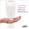 Hand Sanitizer Dispensers | PURELL 8320-E1 ES10 4.33 in. x 3.96 in. x 10.31 in. Automatic Hand Sanitizer Dispenser - White image number 1