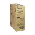 Food Containers & Lids | Pactiv Corp. YCNW02052 2-Compartment 9 x 6 x 3.1 EarthChoice Vented Microwavable MFPP Plastic Hinged Lid Container - White (170/Carton) image number 1